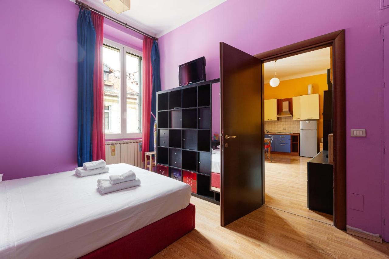Milano Viale Umbria Colorful Apartment Eksteriør billede